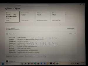 Laptop HP EliteBook 835 G7 8GB AMD Ryzen 5 SSD 256GB