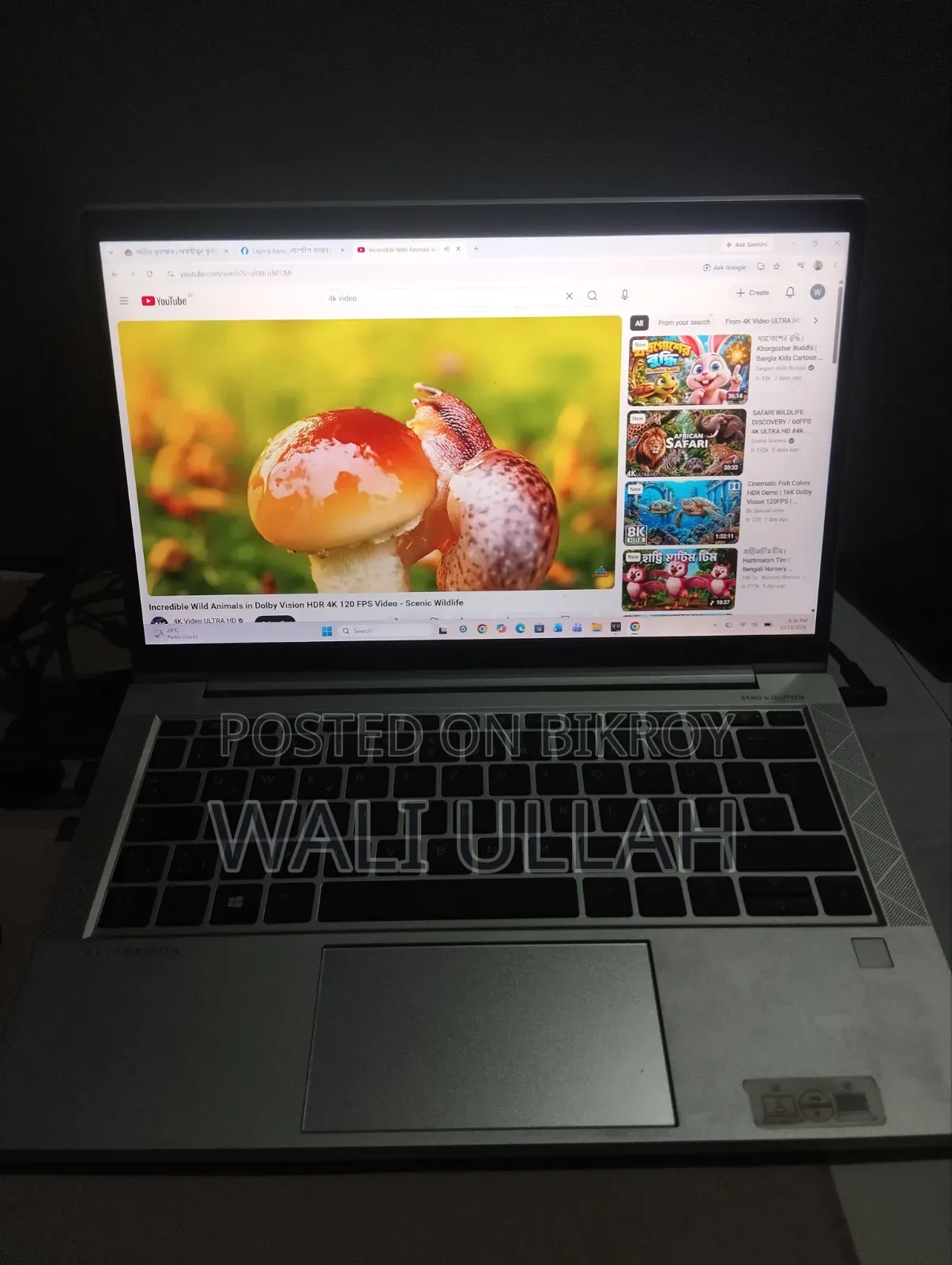 Laptop HP EliteBook 835 G7 8GB AMD Ryzen 5 SSD 256GB