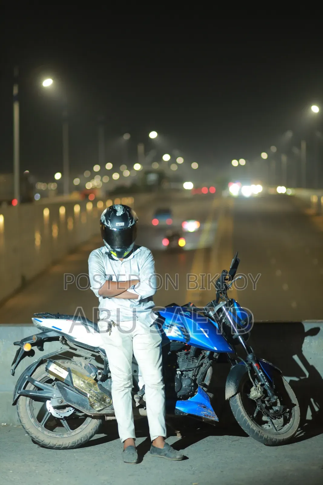 TVS Apache RTR 160 4V 2019 Blue