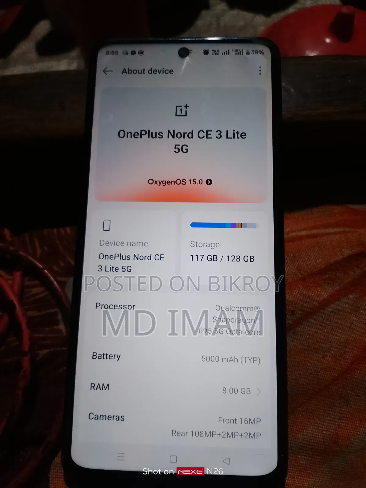 OnePlus Nord CE 3 Lite 5G 128 GB Black