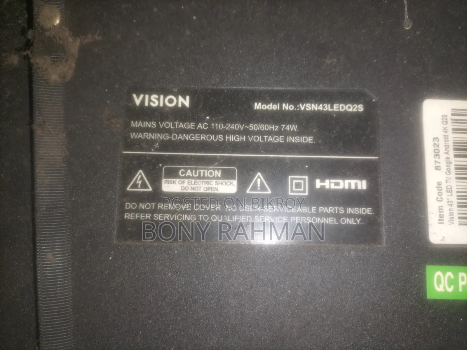 Vision Smart TV