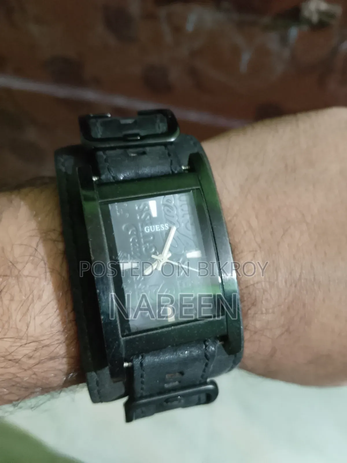 Guess Leather Bracelet Watch