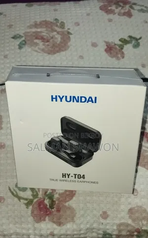 Hyundai HY-T04 Original Wireless Earbuds | Brand New, Box Unopened
