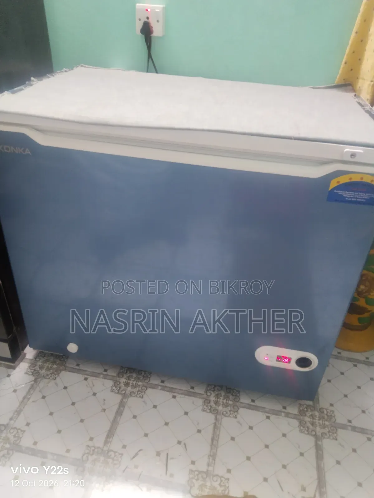 ডিপ ফ্রিজ একদম নতুন 5 মাস হয়েছে নিছি