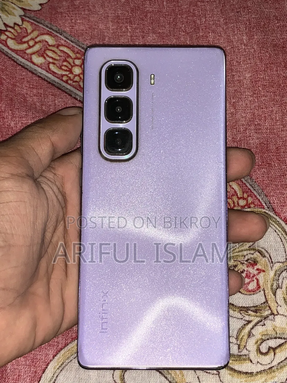ইনফিনিক্স হট ৫০ প্রো+ ৪জি ২৫৬ জিবি পার্পল