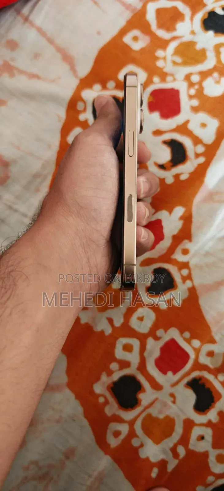 নতুন অ্যাপল আইফোন ১৬ প্রো ১২৮ জিবি গোল্ড