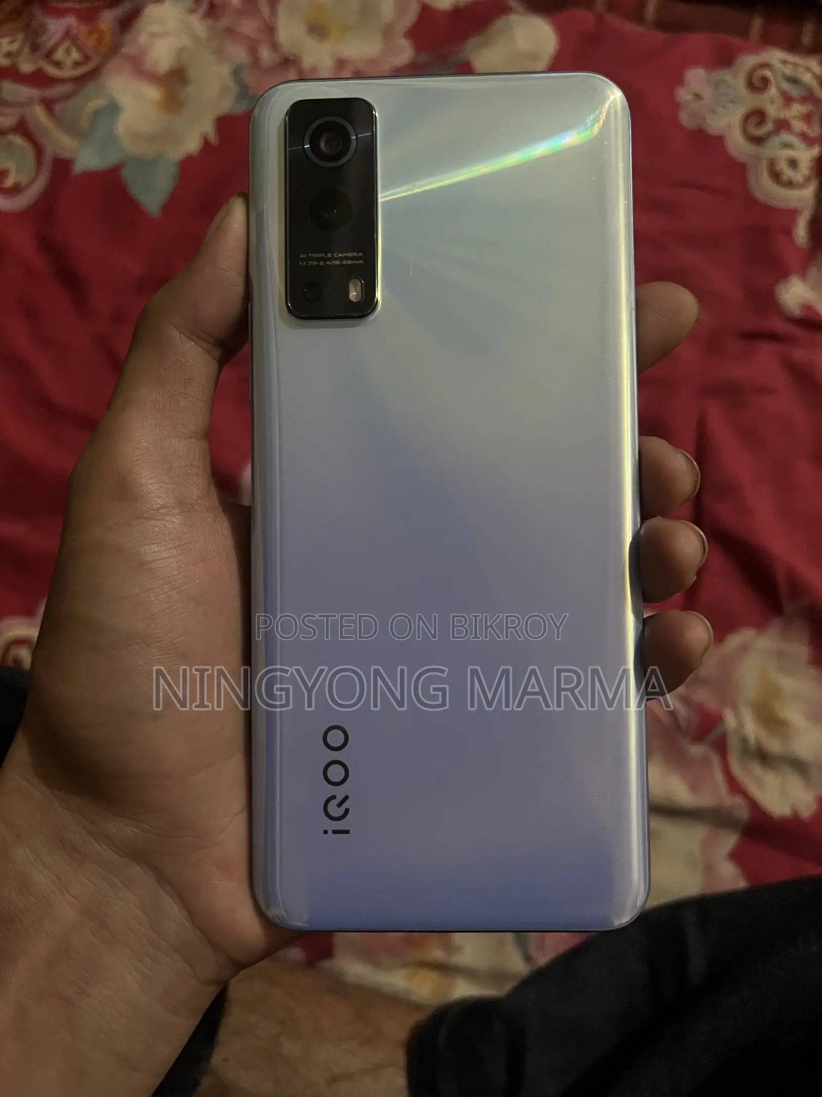 New iQOO 256 GB Blue