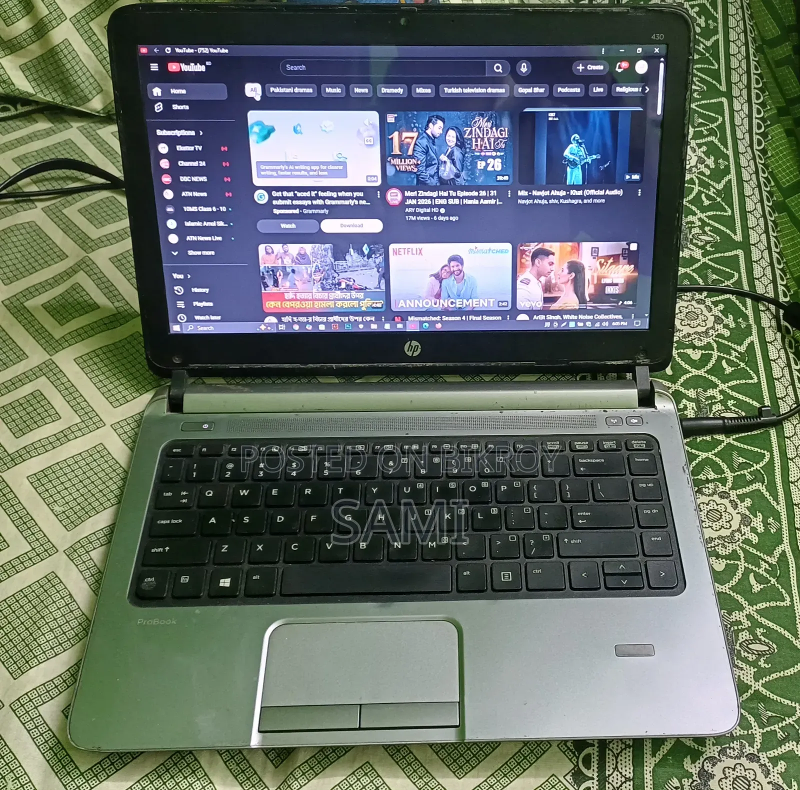 Laptop HP ProBook MT31 8GB Intel Core i3 HDD 128GB