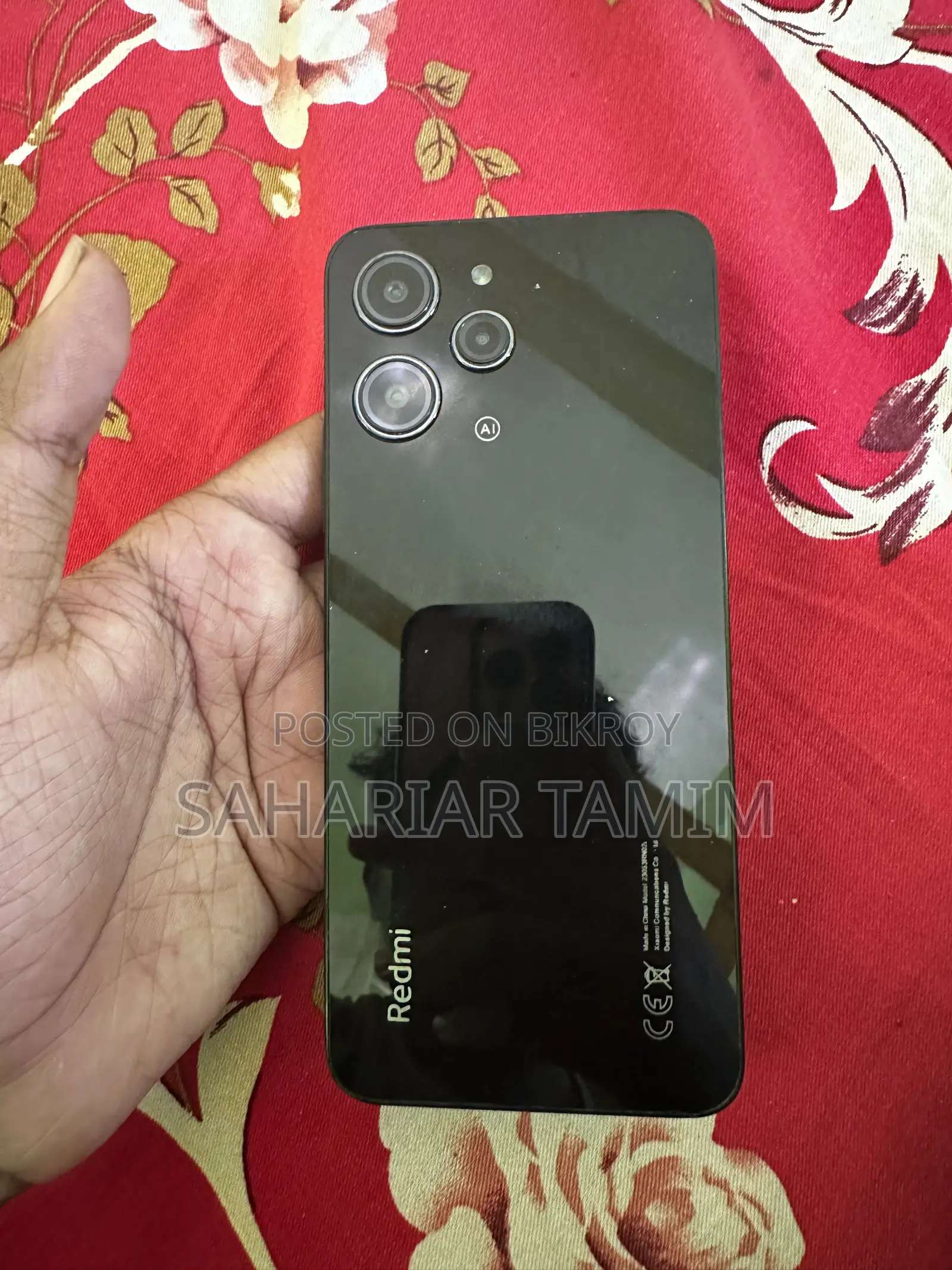 শাওমি রেডমি ১২ ১২৮ জিবি ব্ল্যাক