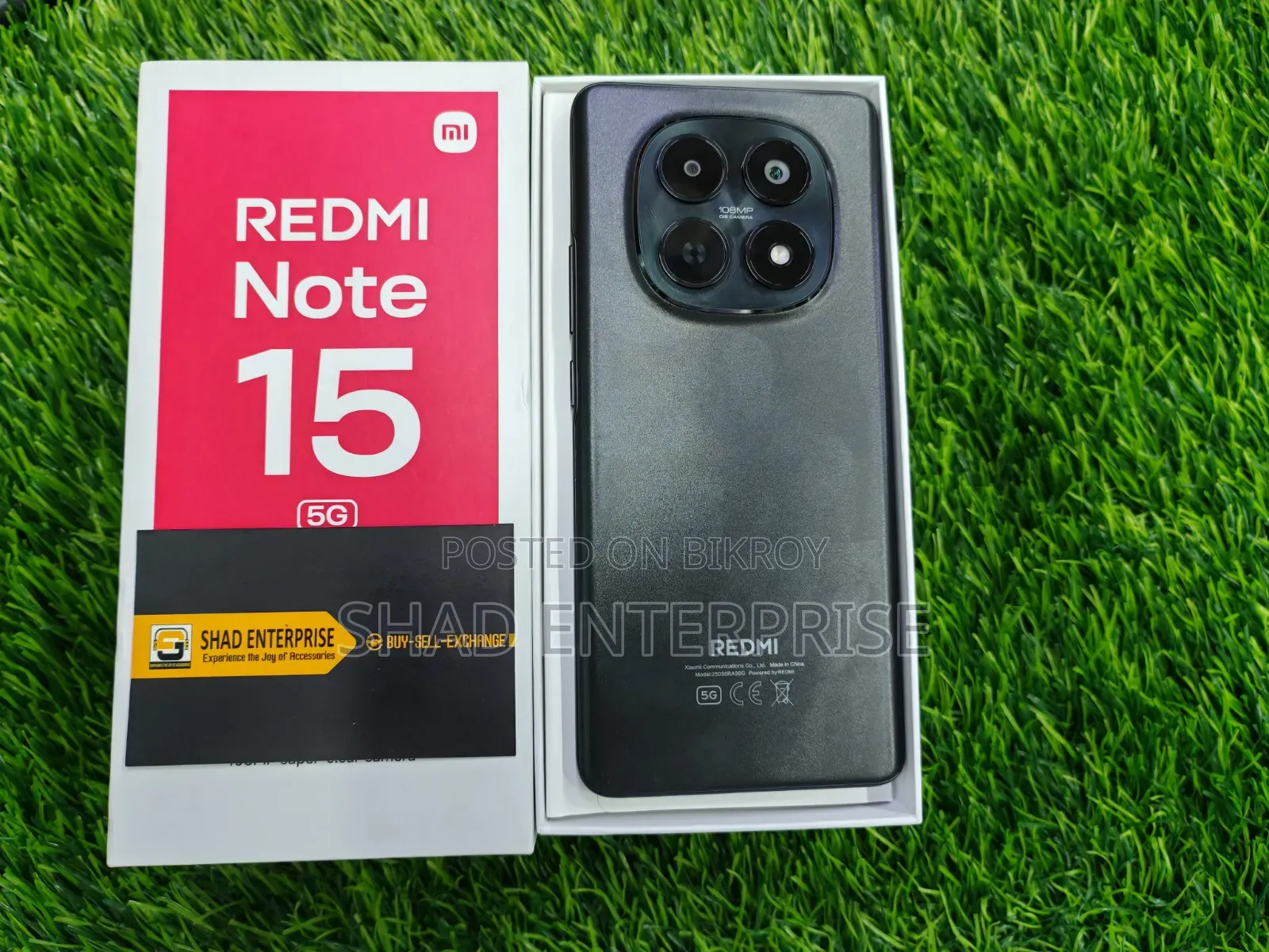 Xiaomi Redmi Note 15 Special ২৫৬ জিবি ব্ল্যাক