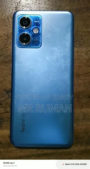 শাওমি রেডমি নোট ১২ ২৫৬ জিবি ব্লু