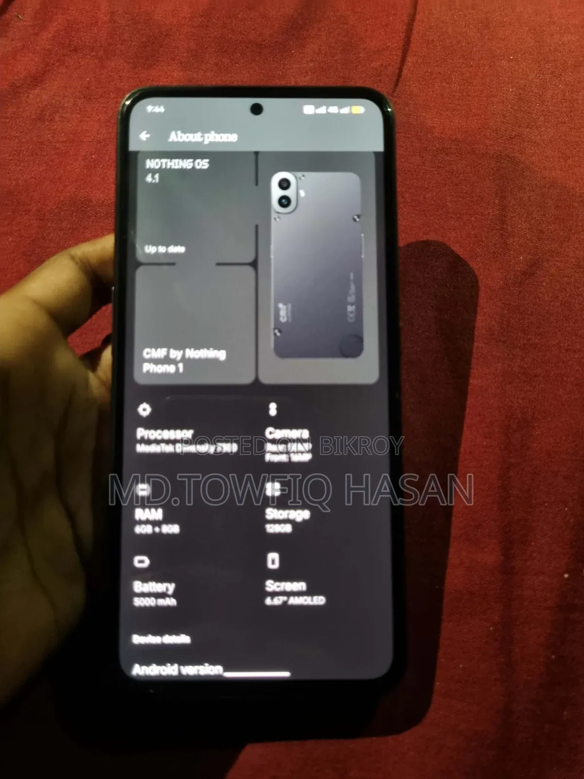 Nothing Phone CMF Phone 1 128 GB Blue