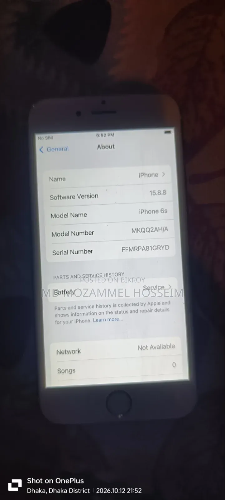 Apple iPhone 6s 64 GB Gold