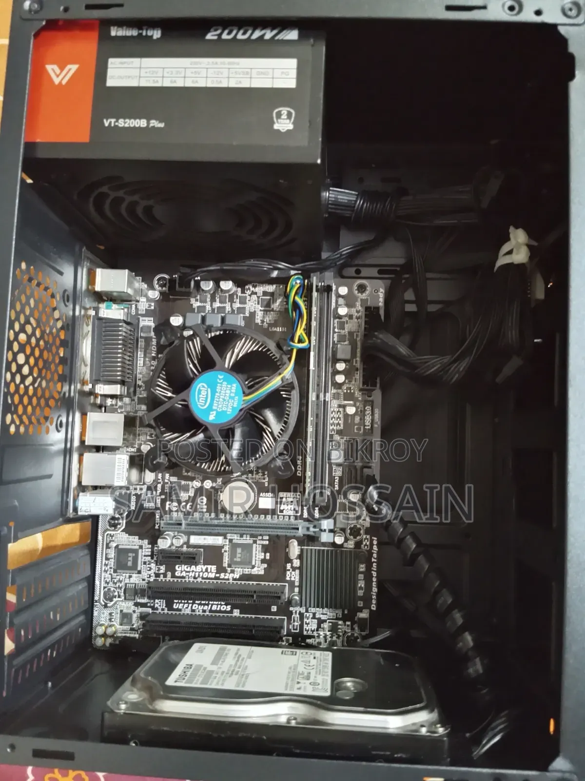 Gigabyte GA-H110MSTX-HD3-ZK 4GB Intel Core i3 HDD 500GB