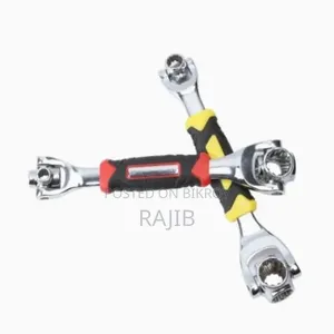 360 Degree Rotating Heads Professional Multi-Socket Wrench