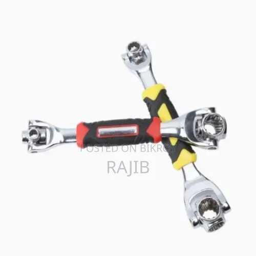 360 Degree Rotating Heads Professional Multi-Socket Wrench