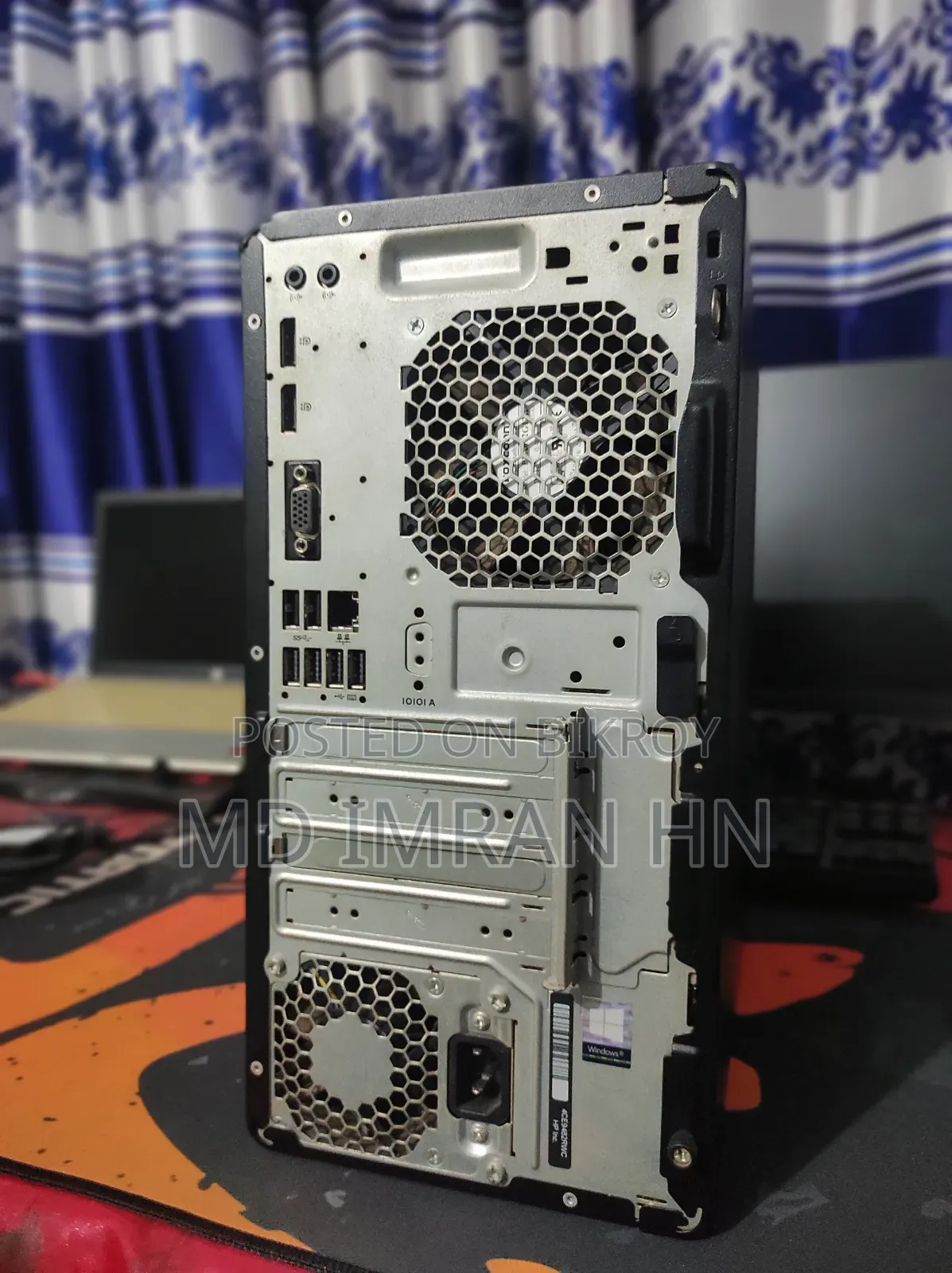 Desktop Computer HP ProDesk 600 G5 8GB Intel Core i7 SSD 256GB