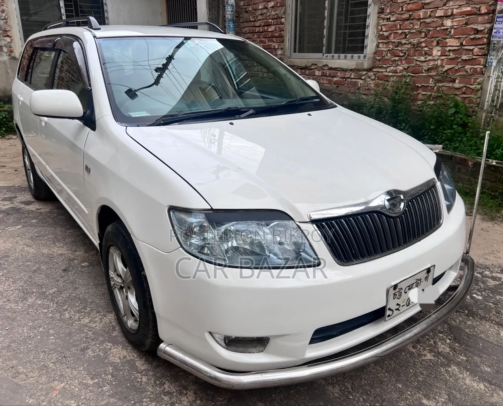 Toyota Corolla Fielder 1.5 Petrol Front-Wheel Drive 2005 White
