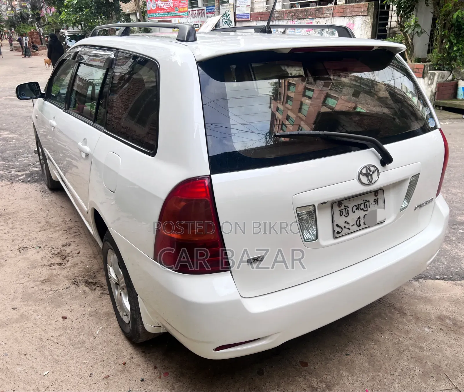 Toyota Corolla Fielder 1.5 Petrol Front-Wheel Drive 2005 White