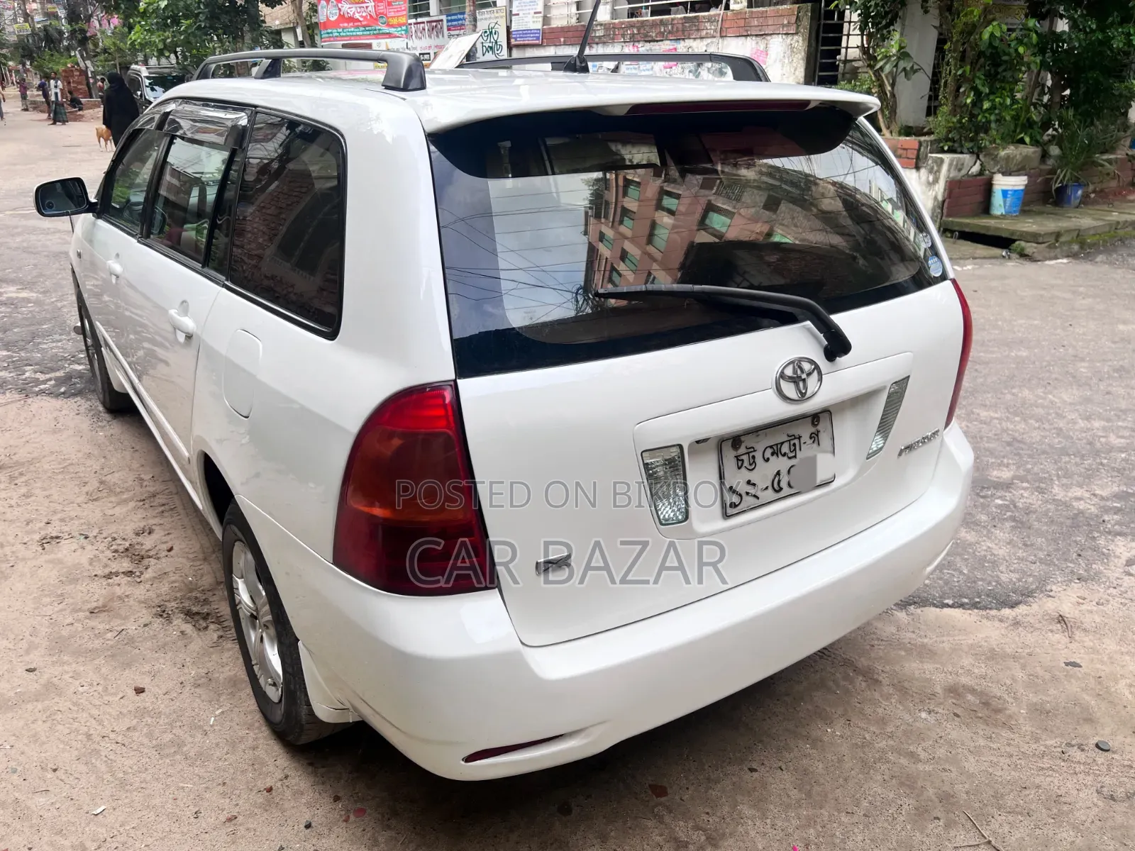 Toyota Corolla Fielder 1.5 Petrol Front-Wheel Drive 2005 White