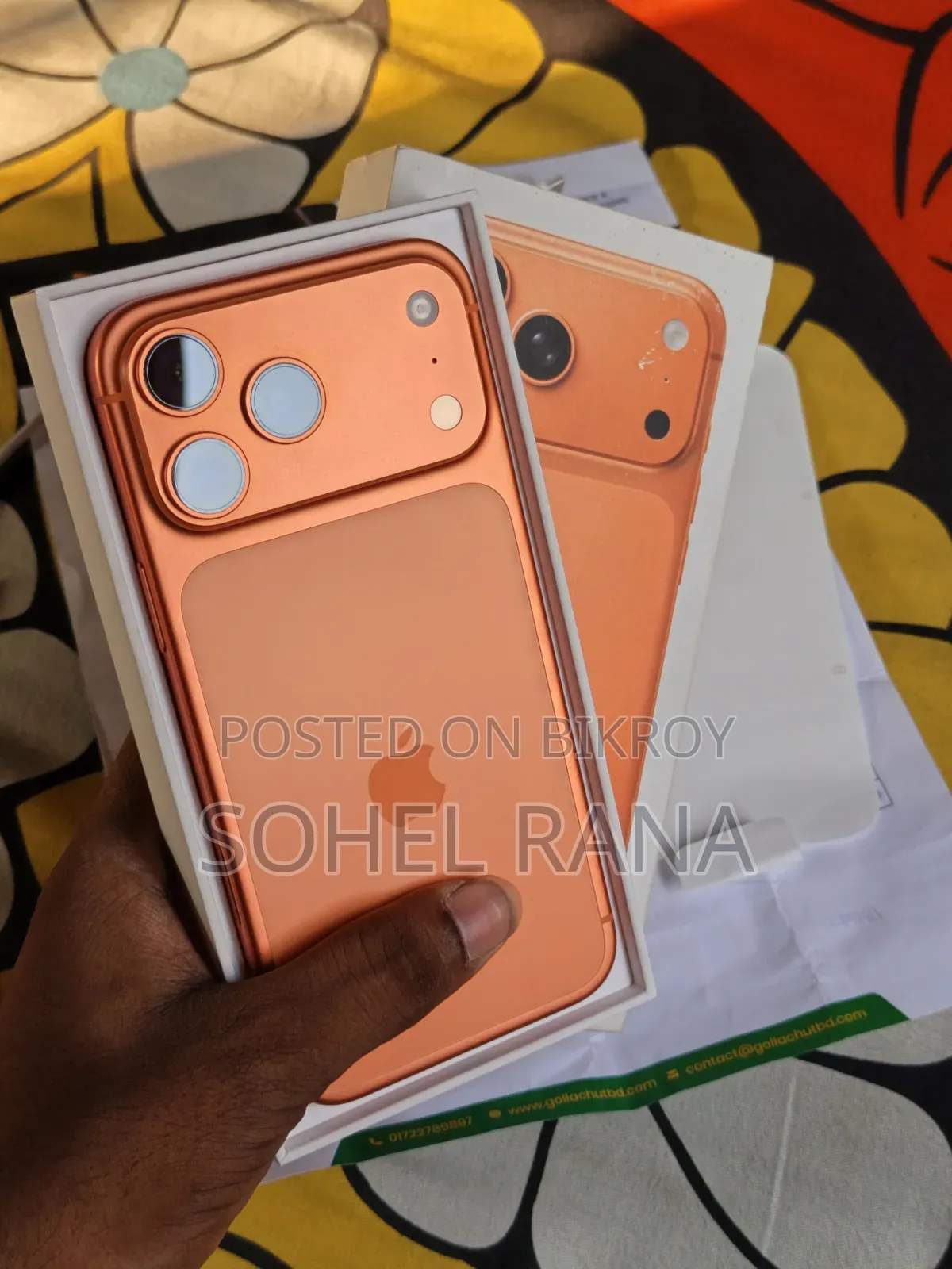 New Apple iPhone 17 Pro Max 256 GB Orange