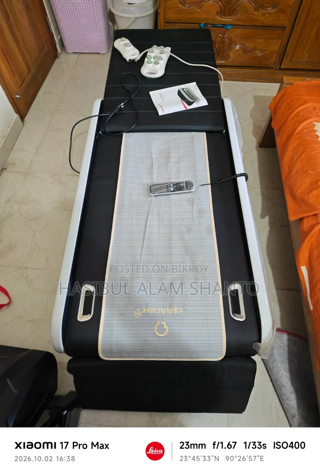 Ceragem CGM MB-1101 Massage Bed বিক্রি হবে – ফ্রেশ কন্ডিশন