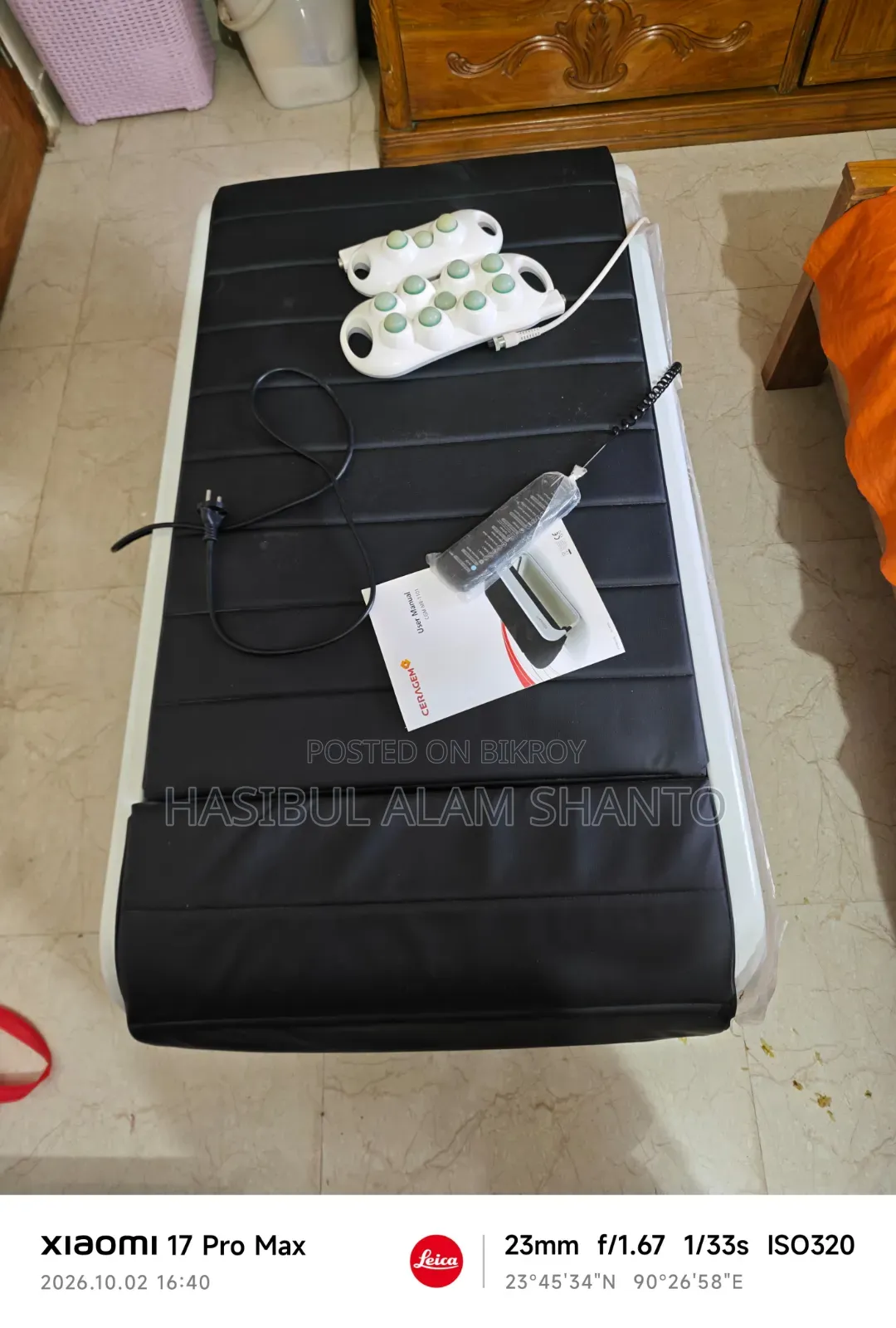 Ceragem CGM MB-1101 Massage Bed বিক্রি হবে – ফ্রেশ কন্ডিশন