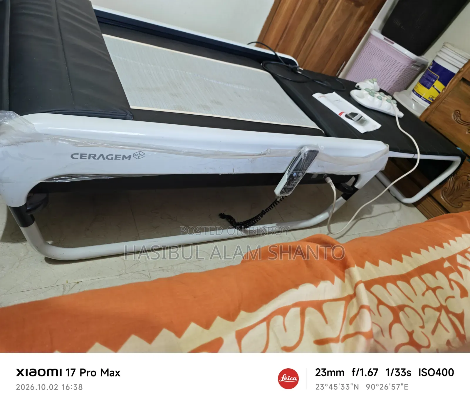 Ceragem CGM MB-1101 Massage Bed বিক্রি হবে – ফ্রেশ কন্ডিশন