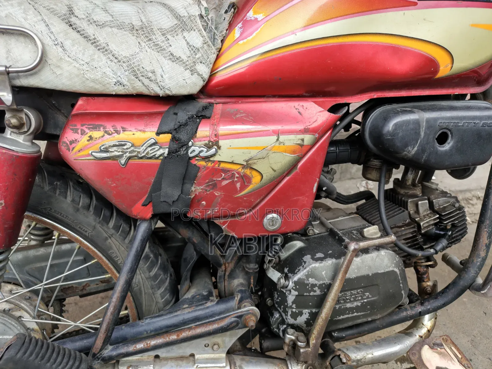 Hero Splendor 110 2012 Red