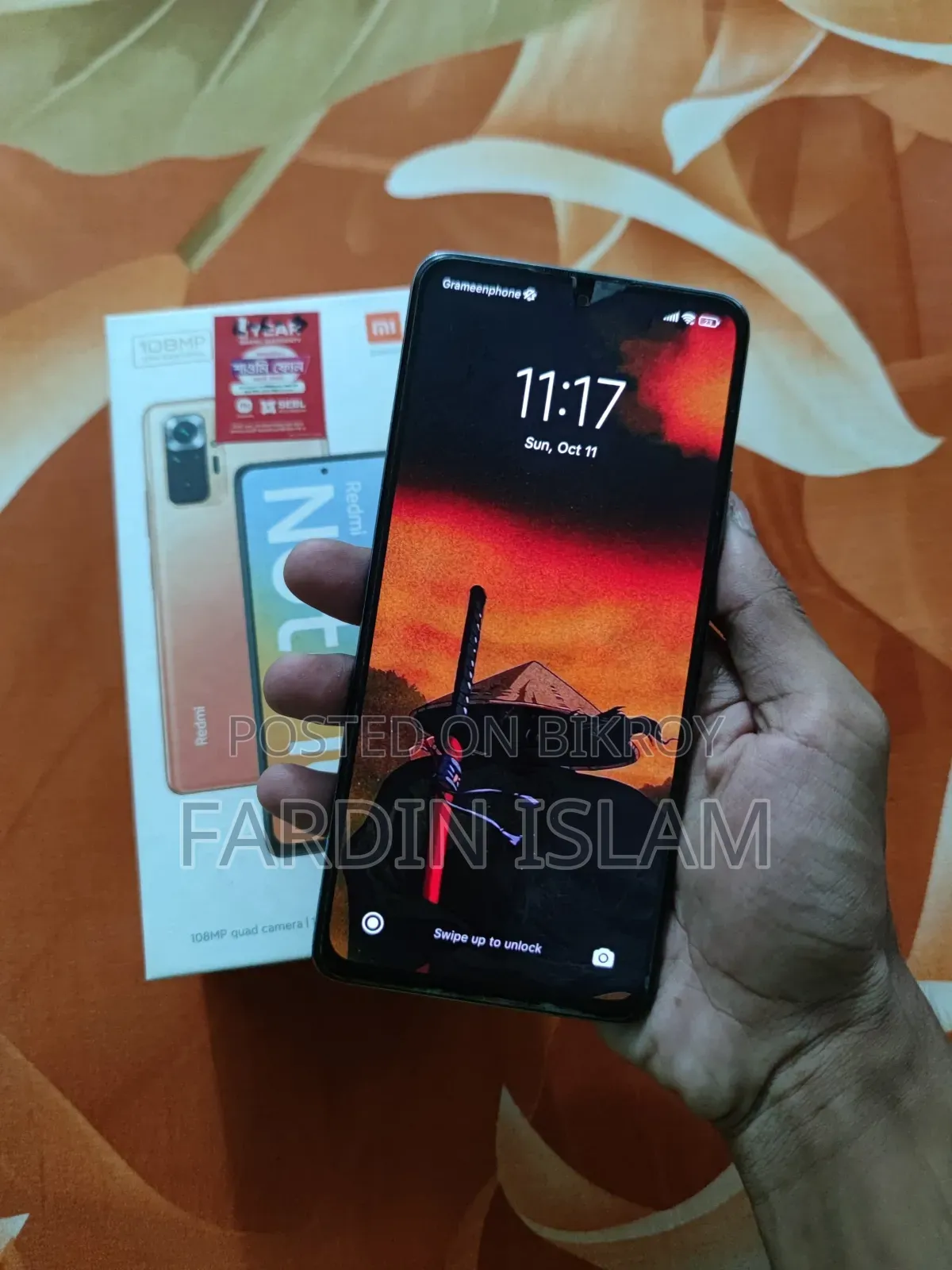 New Xiaomi Redmi Note 10 Pro Max 128 GB Blue