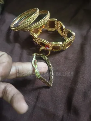 Bangles-Bracelet-and Ruby Ring