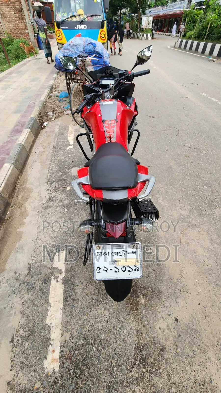Yamaha Fazer FI V2 2019 Red