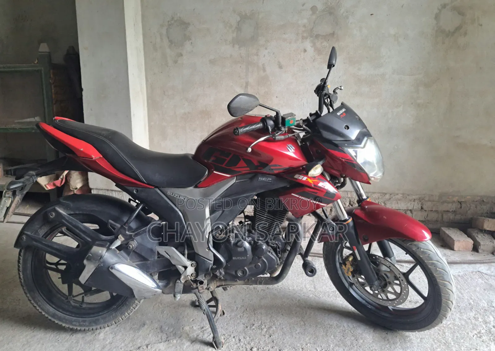 Suzuki Gixxer 2020 Red