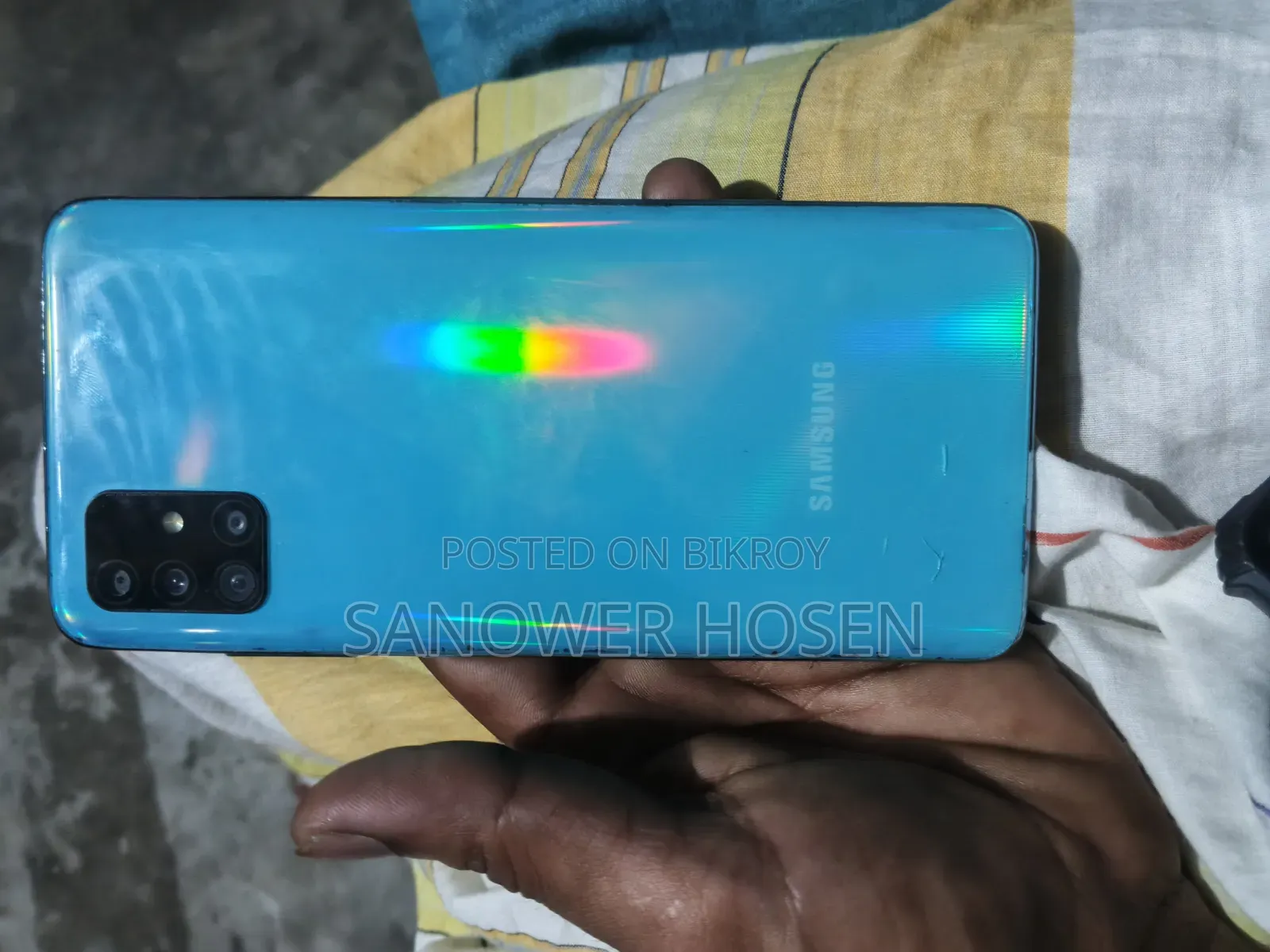 স্যামসাং গ্যালাক্সি এ৫১ ১২৮ জিবি ব্রোঞ্জ