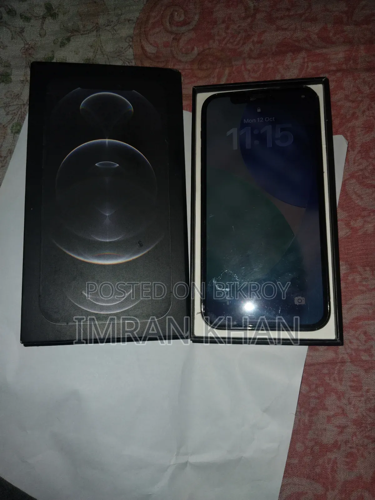 New Apple iPhone 12 Pro 256 GB Black