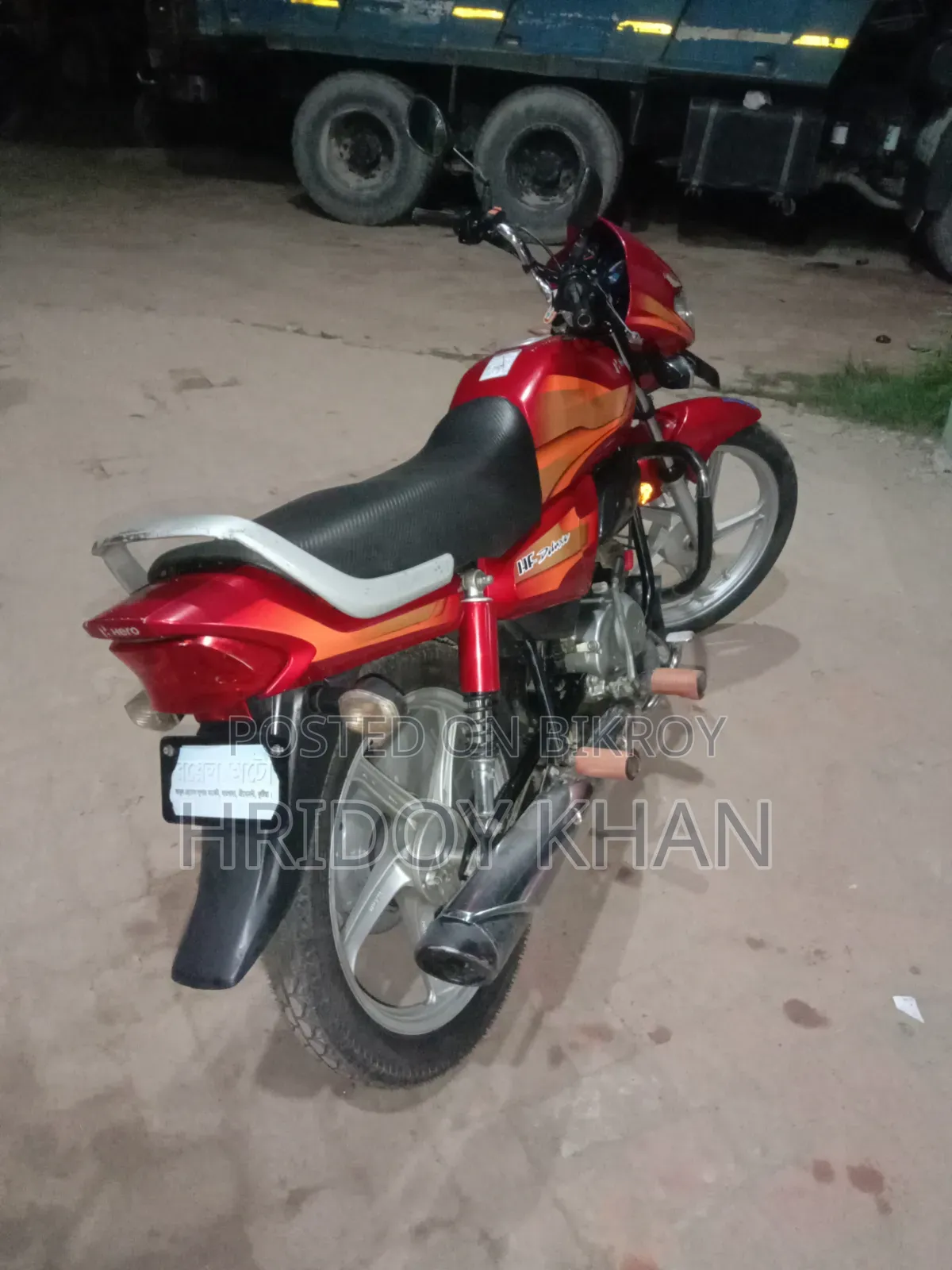 হিরো এইচএফ ডিলাক্স ২০২১ লাল