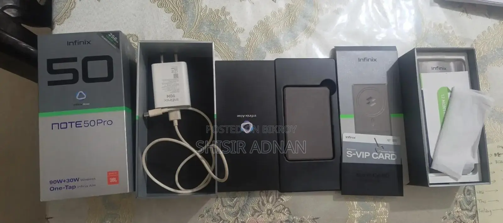 Infinix Note 50 Pro 256 GB Black