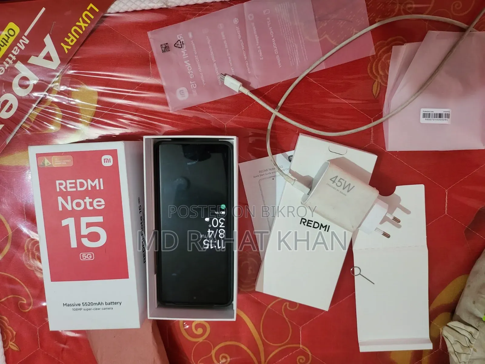Xiaomi Redmi Note 15 256 GB Black
