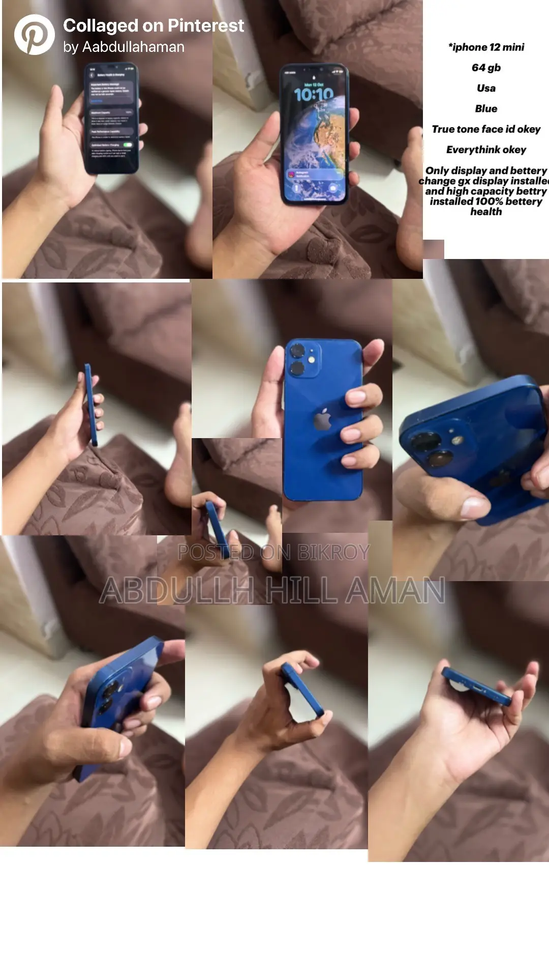 Apple iPhone 12 mini 64 GB Blue