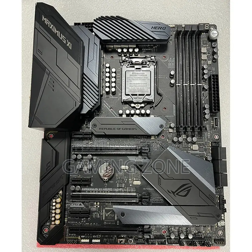 Rog Maximus Xi Hero Intel Z390 Atx Gaming Motherboard
