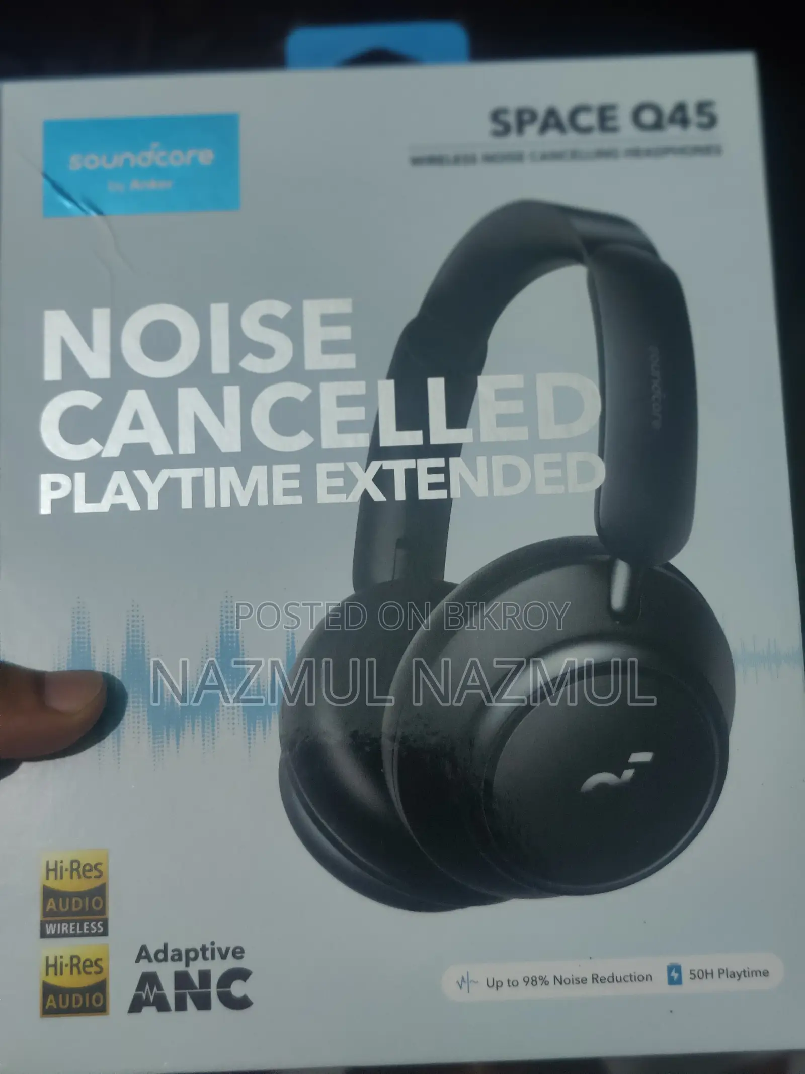 Anker Soundcore Space Q45 Noise Cancelling Headphones