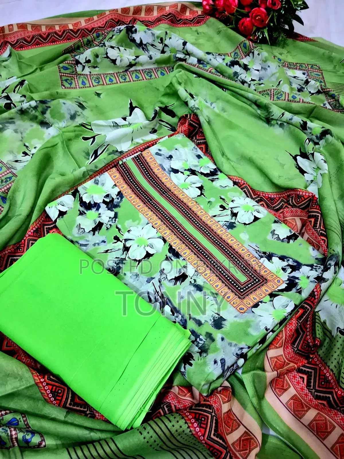 Best collection of premium cotton, linen, batik, and all-over sequin work three-pieces