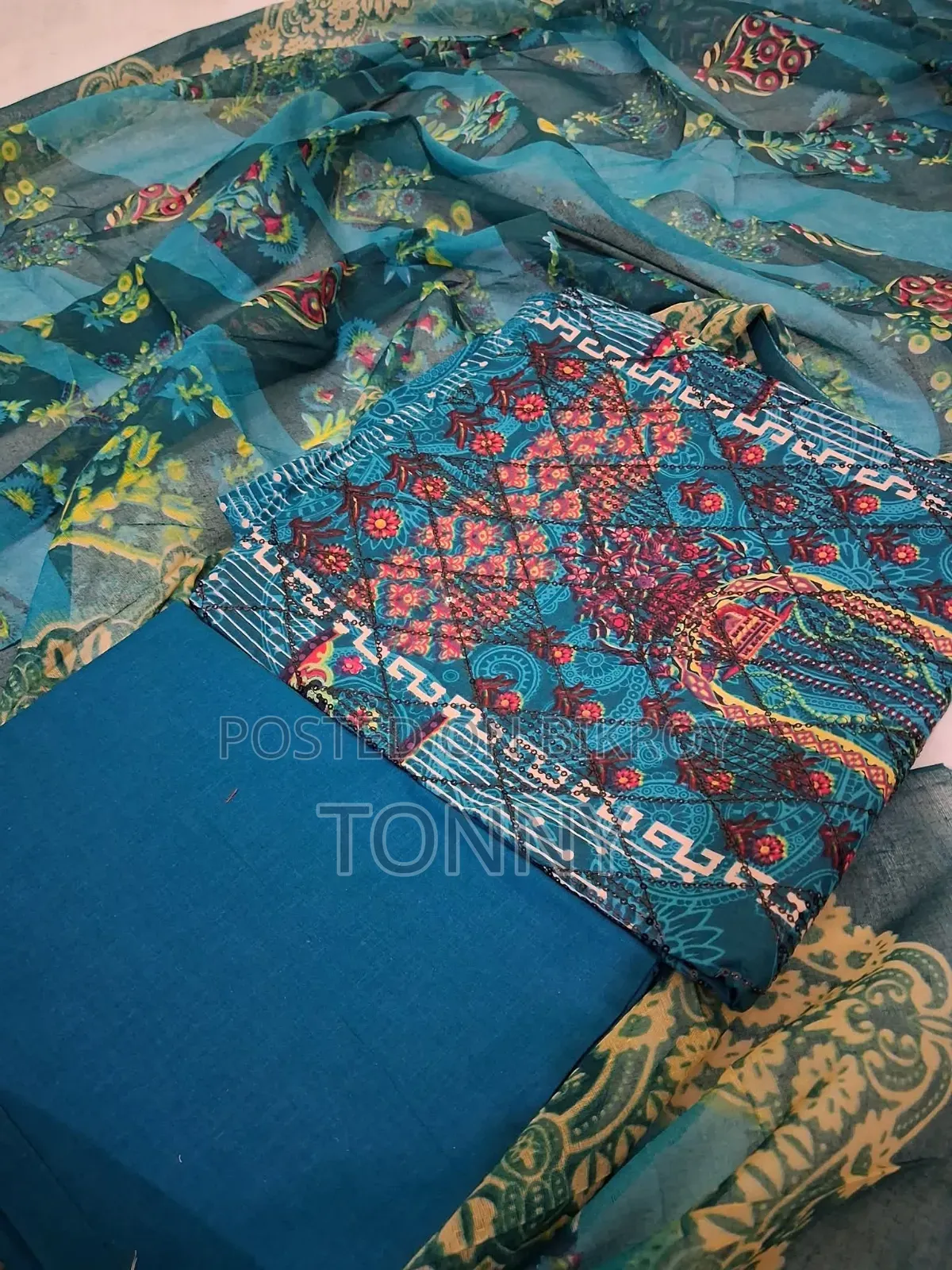 Best collection of premium cotton, linen, batik, and all-over sequin work three-pieces