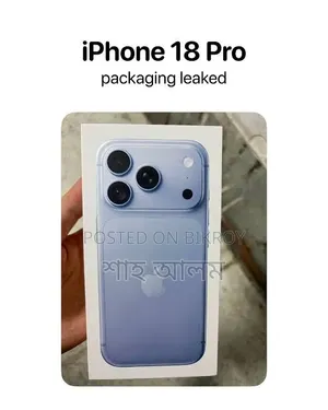 New Apple iPhone 18 Pro Max 512 GB Silver