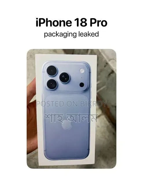 New Apple iPhone 18 Pro Max 512 GB Silver