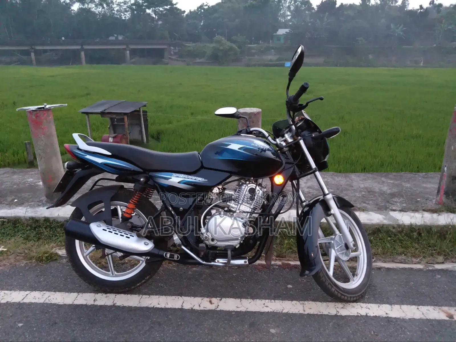 New Bajaj Discover 125 2006 Black