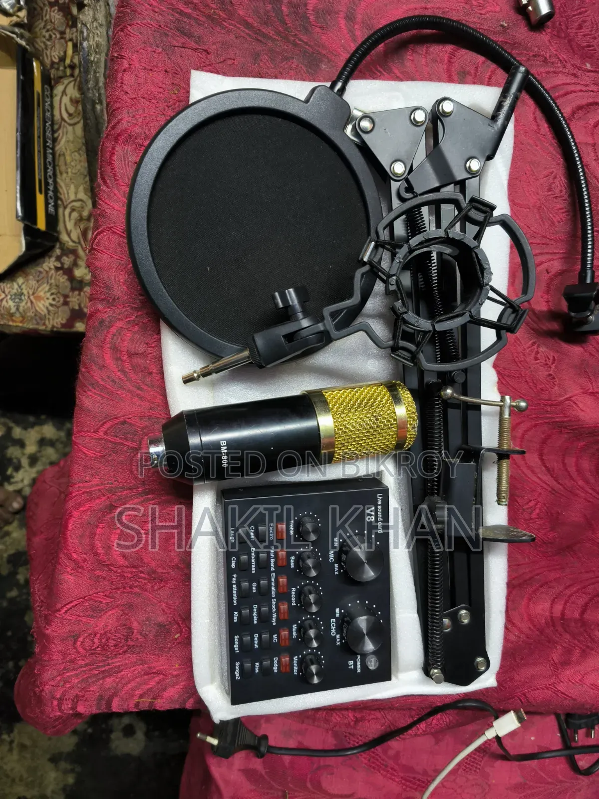 V8 Soundcard Full Set