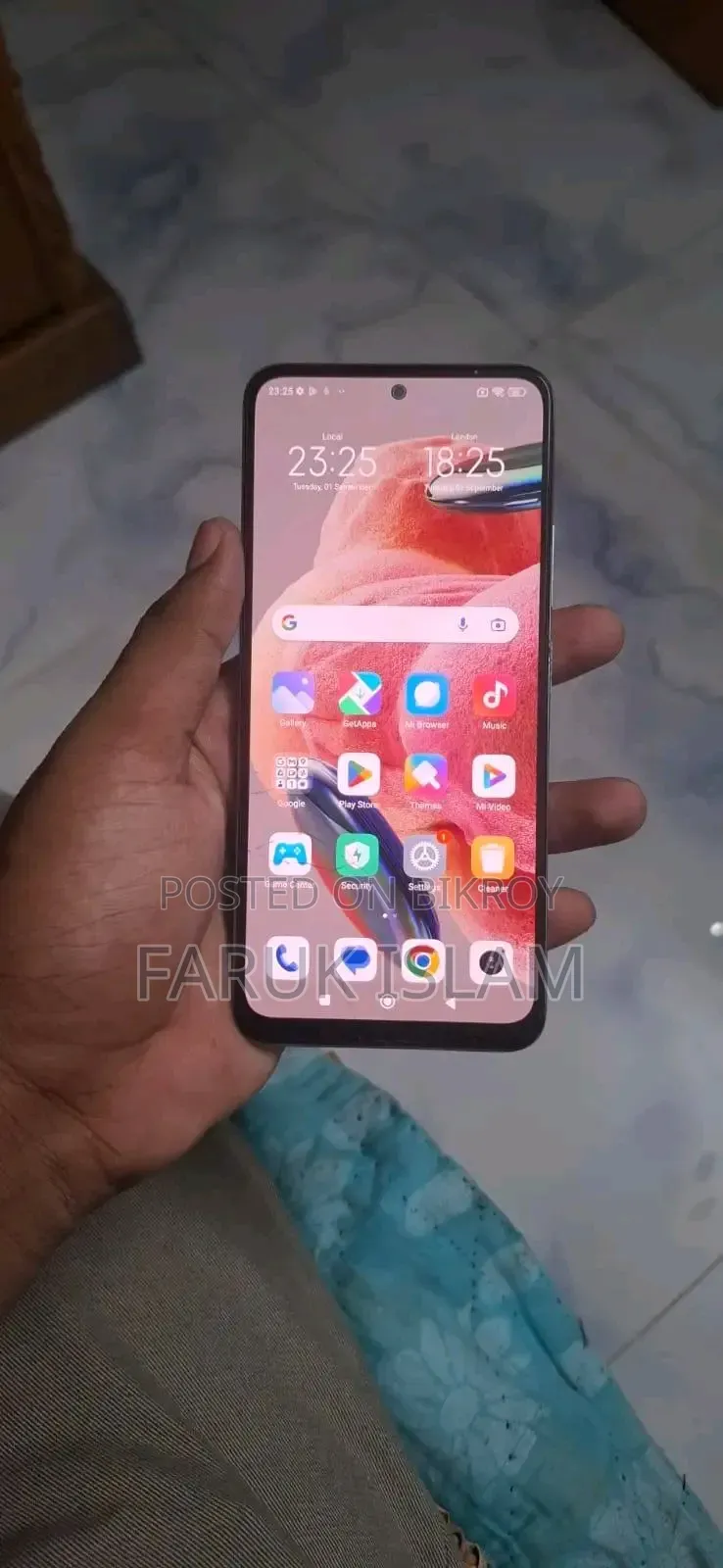 শাওমি রেডমি নোট ১২ ১২৮ জিবি ব্লু