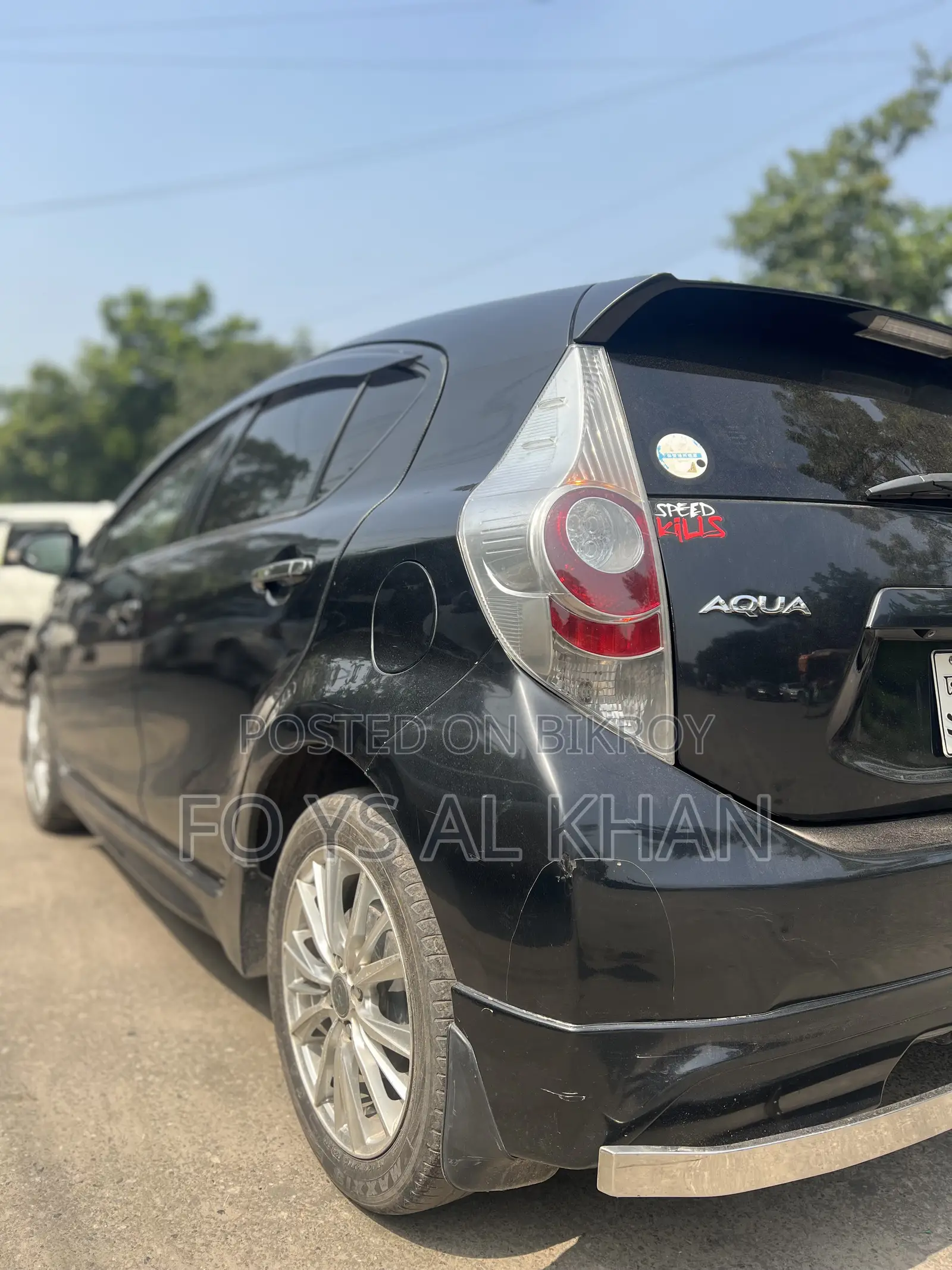 Toyota Aqua 2012 Black