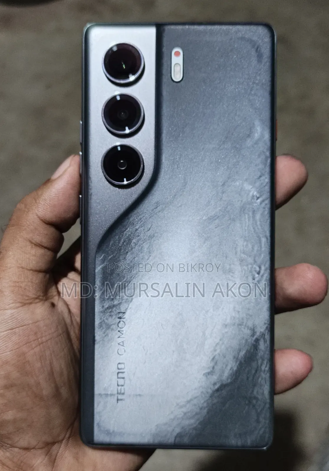 টেকনো ক্যামন ৪০ ২৫৬ জিবি কালো
